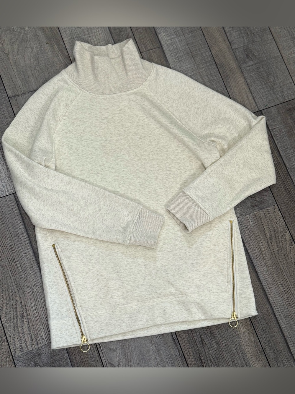 Athleta Cozy Karma Side Zip Pullover